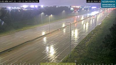 Omaha: Millard: I-80: Omaha 96th St: E and W Interstate