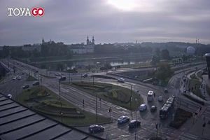 Krakow: Debniki Zachod: Rondo Grunwaldzkie