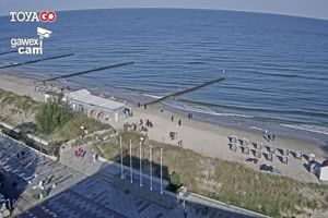 Kołobrzeg › North-west: Plaża Centralna - Kąpielisko Marina