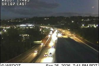 Renton: I-405 at MP 2.4: SR 167, East