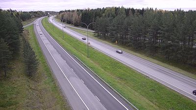 Oulu: Oulunlahti: Tie 4 Oulu Ouluntulli - Jyväskylään