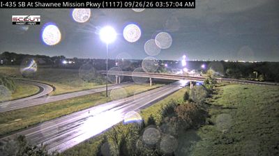 Shawnee: I-435 S - Mission Parkway