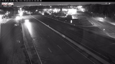 Kansas City: I-70 E @ BLUE RIDGE BLVD