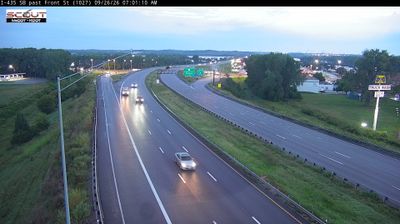 Kansas City: I-435 S @ South of Front St