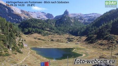 Schonau am Konigssee: Kärlingerhaus am Funtensee - Blick nach Südosten