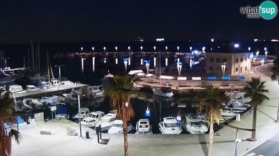 Koper: Webcam - Panorama of the marina and promenade from the Grand Hotel