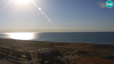 San Michele al Tagliamento › South-east: The beach of Bibione webcam - Italy