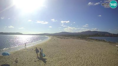 Olbia: live webcam Le Saline beach - Sardinia
