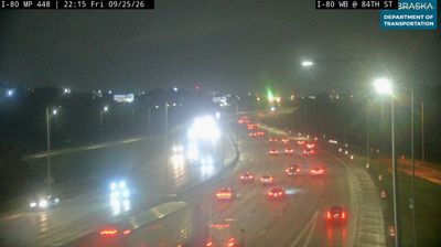 Omaha: I-80: 84th St in - Various Views
