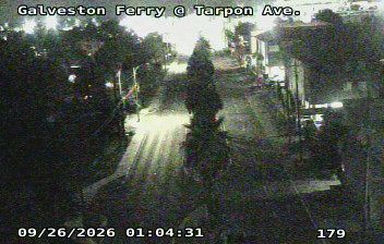 Galveston › North: Ferry at Tarpon Ave