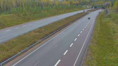 Loviisa: Tie 7 Markkinamäki, puomi, länsi - Tie 7 Kotkaan