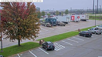 Silver Lake: Rest Area: I-35 N/S MM 214 near Northwood - Exit
