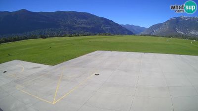 Bovec: airport webcam - Skydive