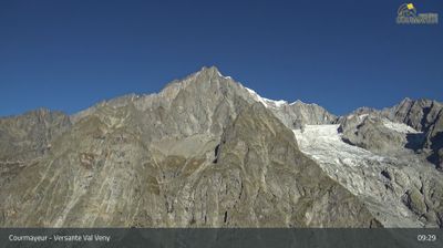 Courmayeur: Versante Val Veny, Monte Bianco