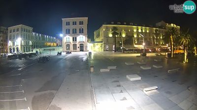 Split: Varos: Webcam Split Riva - Prokurative | Trg Republike