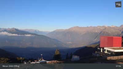 Meran - Merano: I - 2000 Piffing, Seilbahn & CUBUS Restaurant | Funivia & CUBUS Restaurant | Ropeway & CUBUS Restaurant