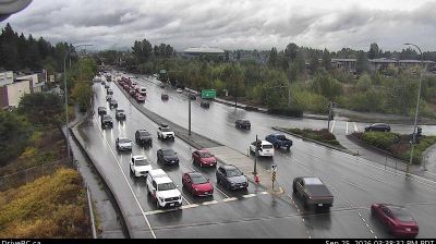 Township of Langley: Walnut Grove › North: Highway 1 at 200 Street, looking north