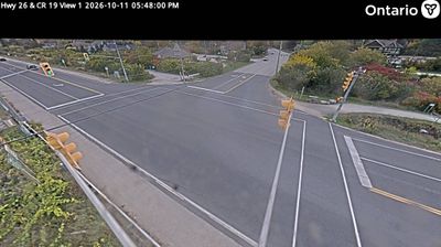The Blue Mountains › East: Highway 26 at Collingwood Road, Looking East