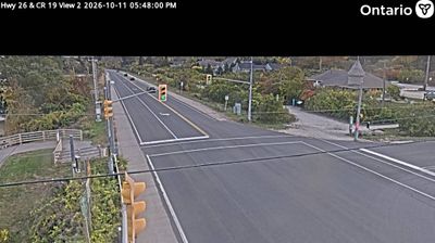 The Blue Mountains › West: Highway 26 at Collingwood Road, Looking West