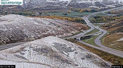 Lethbridge › West: Highway 3