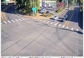 Oregon City: Clackamas Co - Redland Rd at Abernethy Rd and Holcomb Blvd