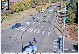 Oregon City: Mount Pleasant: Clackamas Co - Warner Milne and Warner Parrott at Linn and Leland
