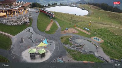 Gemeinde Ellmau: Ellmau, SkiWelt - Bergstation Hartkaiserbahn
