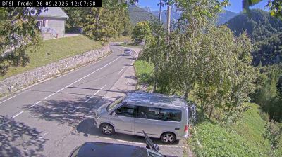 Bovec: R1-203, Predel - pred prehodom Predel