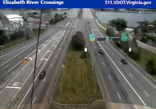 Berkley: I-264 @ I-464 - Toward - Bridge