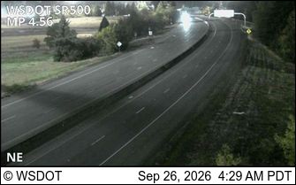 Vancouver: SR 500 at MP 4.56: West of I-205