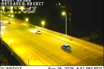 Normandy Park: SR 509 @ MP 21.48: 24th Ave S, NB Exit