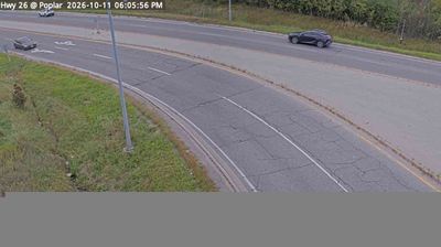 Collingwood › South: Highway 26 at Poplar Side Road, Looking South