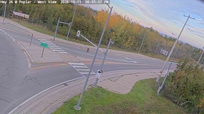 Collingwood › East: Highway 26 at Poplar Side Road, Looking East
