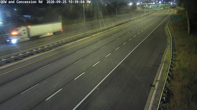 Fort Erie: QEW East of Concession Road - Bound