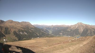 Graun - Curon Venosta: Bergstation Rojensesselbahn