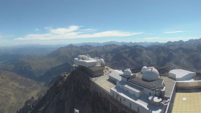Bagneres-de-Bigorre › East: Pic du Midi Observatory