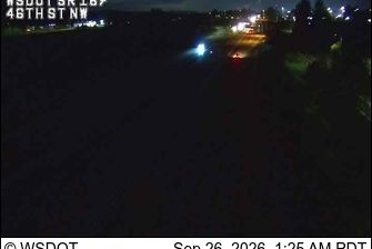 Kent: Midway: SR 167 at MP 17.6: 46th St NW