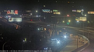 Wilmington: I 95 SB @ 4TH ST OVERPASS
