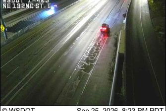 Kirkland: I-405 at MP 20.9: NE 132nd St, East
