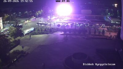 Bishkek › North-west: Fontan S Ivami U Tsuma - Revolution Militants Square - Yusup Abdrahmanov Street - Chuy Avenue