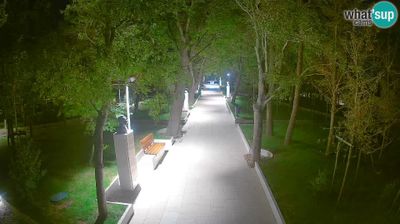 Senj: Writers’ Park Webcam - Live by the Sea