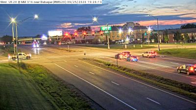 Dubuque: R20: US 20 Intersection