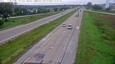 De Soto: R18: I-80 WB