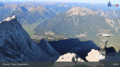 Gemeinde Ehrwald: Ehrwald, Zugspitze - Tiroler Zugspitzbahn Bergstation