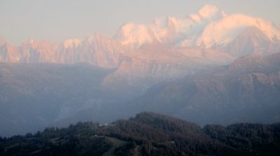 Les Gets › South-east: Mont Blanc