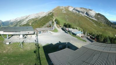 La Clusaz › North-east: Crêt du Loup
