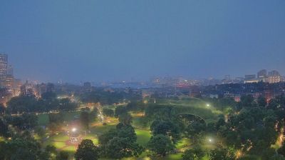 Boston › West: Boston Common Visitors Center - Parkman Bandstand - Boston Common - Boston Common Frog Pond - Beacon Hill - Public Garden - John Hancock Tower - Back Bay - Commonwealth Avenue Mall - Charles River Esplanades - Prudential Center Boston - Massachusetts Institute of Technology