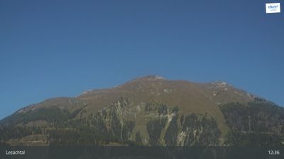 Lesachtal: Plassegge, Blick auf den Riebenkofel