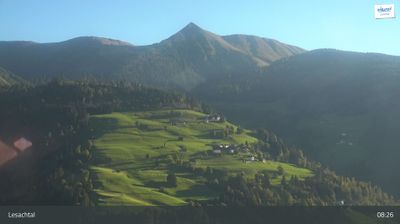 Lesachtal: Plassegge, Blick auf Tscheltsch
