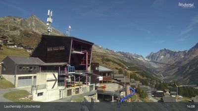 Wiler: Lauchernalp - Bergstation Luftseilbahn - Lauchernalp, Bergstation Lauchernalp